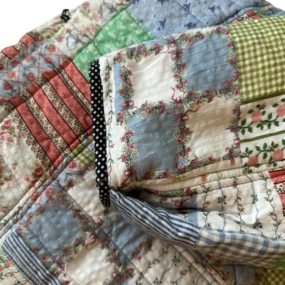 Damson Madder Macy Patchwork Quilted Jacket - Picture 9 of 17